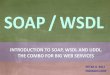 Web Services (SOAP, WSDL, UDDI)
