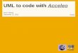 Uml to code with acceleo