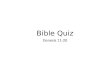 Genesis 11 20 Bible Quiz