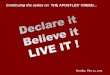 Apostolic Creed Part 4 Sermon Dec 22, 2013
