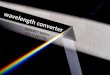 wavelength convertors in optical fiber