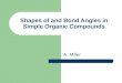 Shapes And Bond Angles  Of Simple Organic Compounds