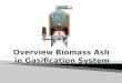 Overview biomass ash in gasification system