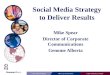 Social Media Strategy to Deliver Results