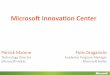 Microsoft Innovation Center @ Open Coffee Athens