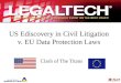 Cross Border Ediscovery vs. EU Data Protection at LegalTech West Coast