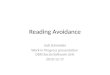 Reading avoidance
