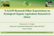 Ecological organic agriculture & Africa's new Green Revolution