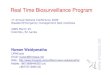 Real Time Biosurveillance Program