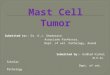 Dr.vishal mastocytoma