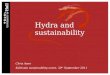 Kultivate hydra and sustainability