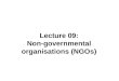 09  non governmental organisations