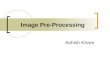 Image pre processing - local processing