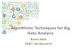 Algorithmic techniques-for-big-data-analysis