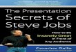 The presentation secrets os steve jobs