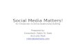 Social Media Matters!