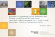 ICASSP 2012: Analysis of Streaming Social Networks and Graphs on Multicore Architectures