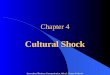Intercultural Communications: Chapter 04 cultural shock