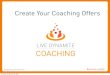 Create Your Coaching Offers
