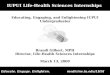 IUPUI Life-Health Sciences Internships: Educating, Engaging, and Enlightening Undergraduates