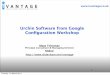 Urchin software from google configuration workshop v11