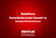 MediaPost's Social Media Insider Summit '14 - Snackable Take Home Lessons
