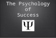 The Psychology of Success: An Overview of Wellness Principles to Achieve Personal & Professional Success & Work/Life Balance