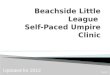 2012 BSLL Umpire Clinic