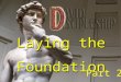 David discipleship-Laying the foundation pt 2