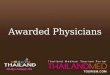 Thailand Medical Tourism_Awarded physicians in thailand