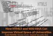 How HTML5 and WAI-ARIA Can Improve Virtual Space of Universities