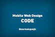 Mobile Web Design Code