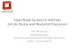 Openstack Quantum yahoo meetup 1 23-13