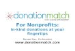 Donation match for nonprofits 2013