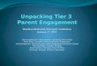 Unpacking Tier 3 Parent Engagement