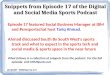 Episode 17 of the DSMSports Podcast w/ Tariq Ahmad of IBM Social Business and #SMSportsChat