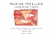 Heather Mc Kissick AWC Conference Ja10
