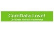 Core Data without headaches