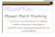 Powerpoint Training - Ten golden rules for making effective Presentations