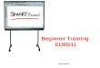 Beginner training smartboard 010511