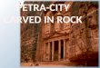 Petra City Carved in Rock