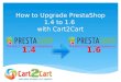 How to Upgrade PrestaShop 1.4 to 1.6