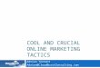 Cool And Crucial Online Marketing Tactics