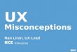 UX misconceptions