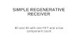Simple regenerative receiver