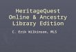 HeritageQuest & Ancestry LE