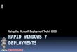TDF Professional Conf 2010 - Rapid Windows 7 Deployments