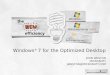 Win7 Itpro Session 1 Windows 7 And The Optimized Desktop V20