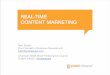 Real-Time Content Marketing