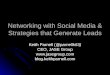 Networking with Social Media & Strategies that Generate Leads